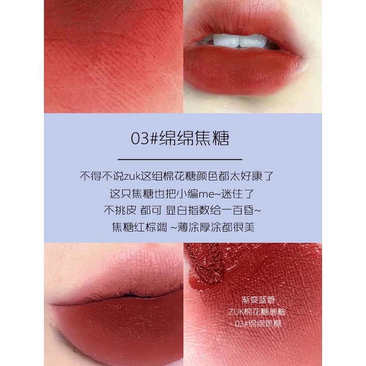 Son Môi Dạng Lỏng Chất Nhung Màu Lì Dưỡng Ẩm Chống Thấm Nước Không Phai Màu Trái Tim