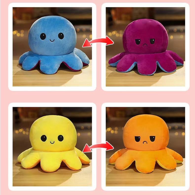 Thú Nhồi Bông Hình Bạch Tuộc Dễ Thương