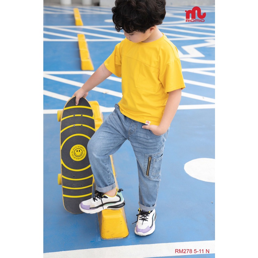 JEAN DÀI LƯNG THUN BÉ TRAI PHỐI TÚI