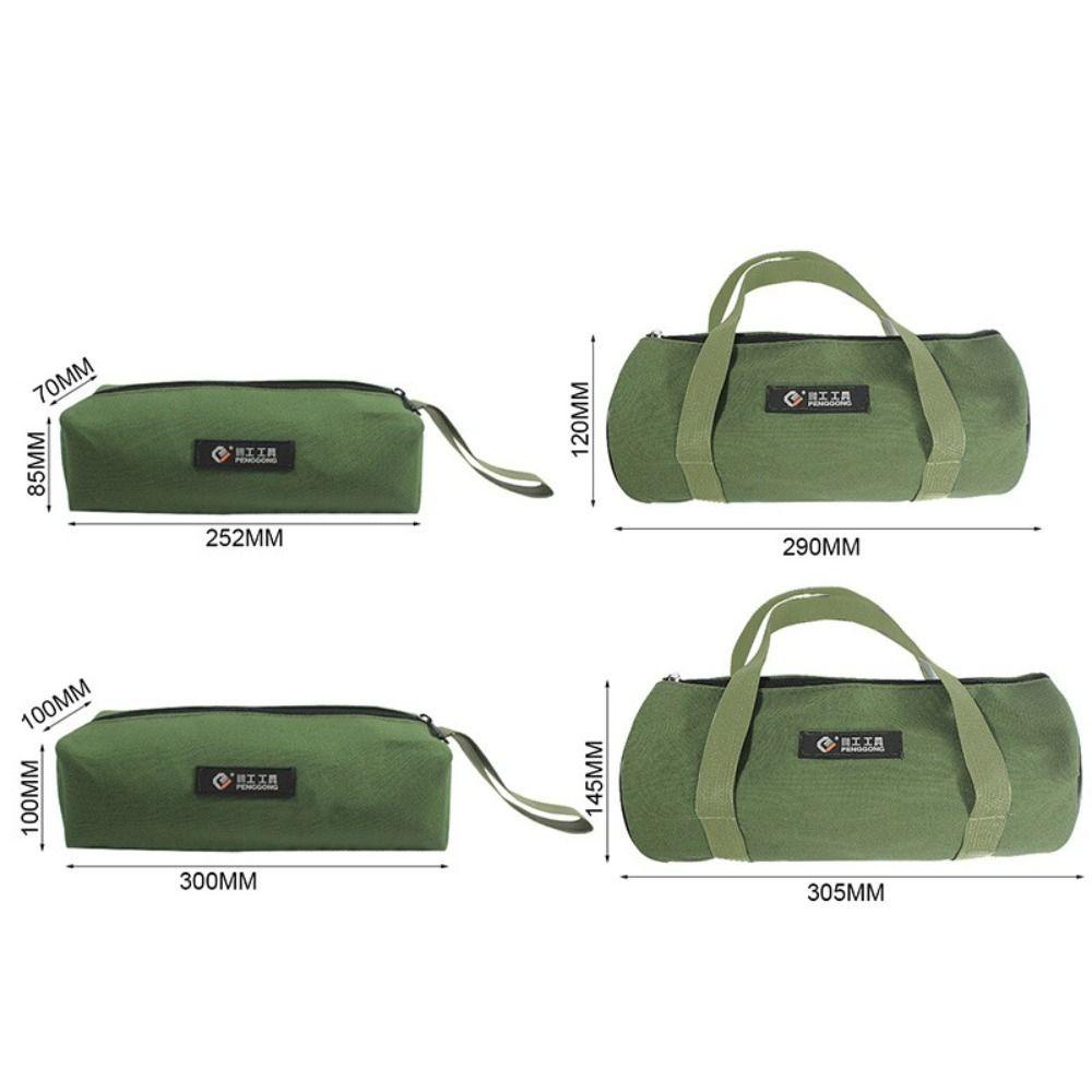HARRIETT Túi Canvas Đựng Dụng Cụ Sửa Chữa Điện Tiện Lợi