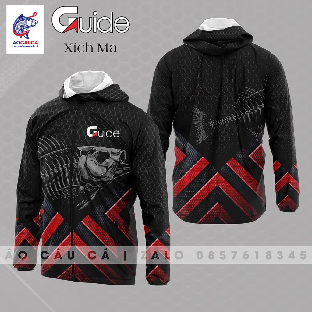 Áo câu cá guide xích ma