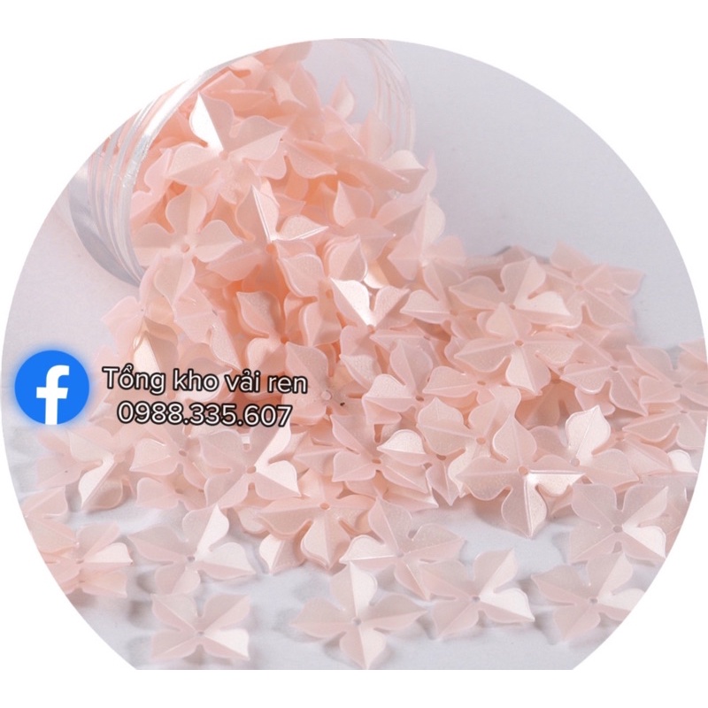 Vảy kim sa hoa 4 cánh đính  kết áo váy,làm đồ hanmade