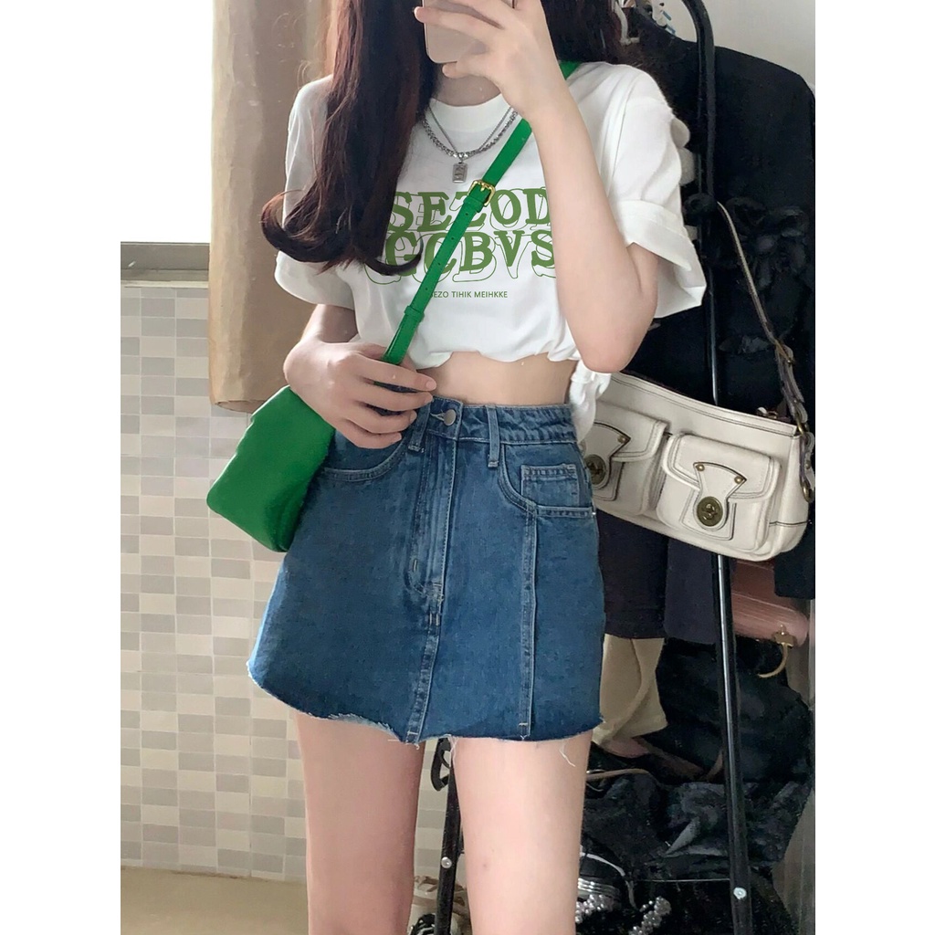 Áo Thun Ngắn Tay In Chữ Thời Trang Hàn Quốc Cá Tính