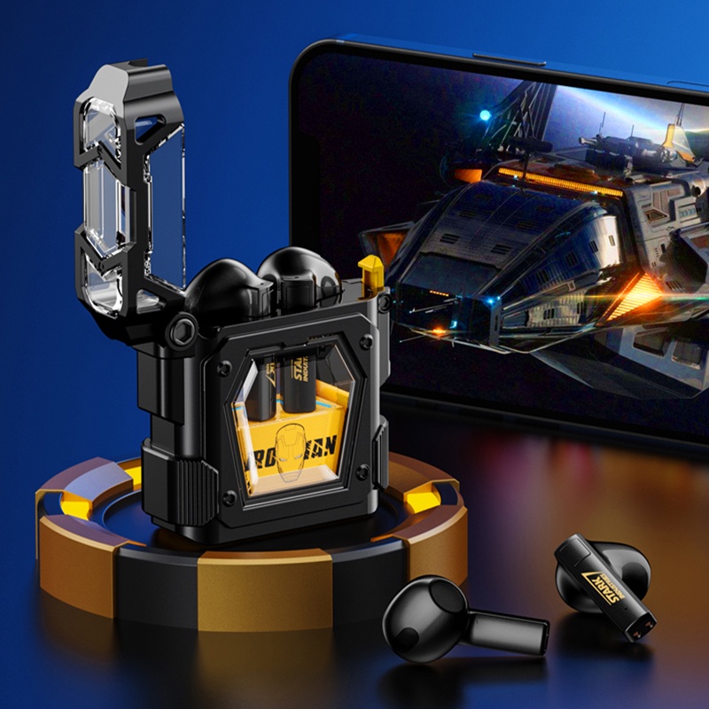 DISNEY Tai nghe không dây QS-12 Chất Lượng Âm Thanh HIFI Thấp Chống Nước Lâu Trôi Chống Ồn Cảm Ứng Tiếng Ồn Thông Minh