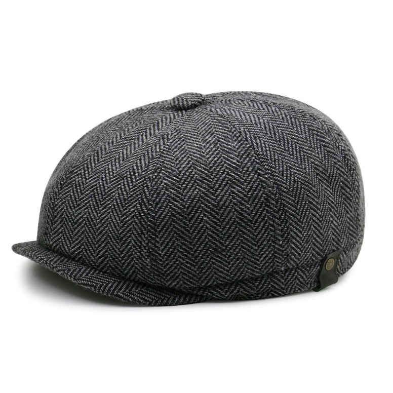 Mũ Nồi Nam Trung Niên Vải Cotton BR22 - Mũ Beret Phong Cách Đẳng Cấp | MUGU