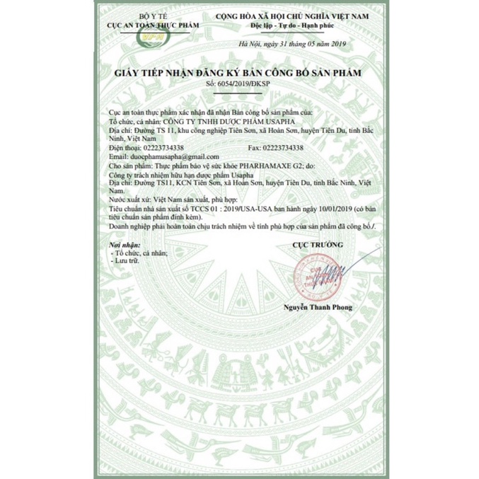 Viên Bổ Não Pharhamaxe G2 Tuệ Linh_dùng cho người huyết áp thấp, đau nửa đầu, ngủ ko sâu giấc, hay mệt mỏi