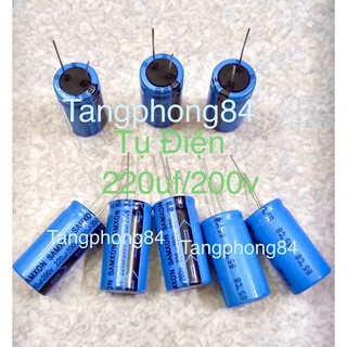 Tụ điện loại tốt 220uf/200v - giá 5 con 75k
