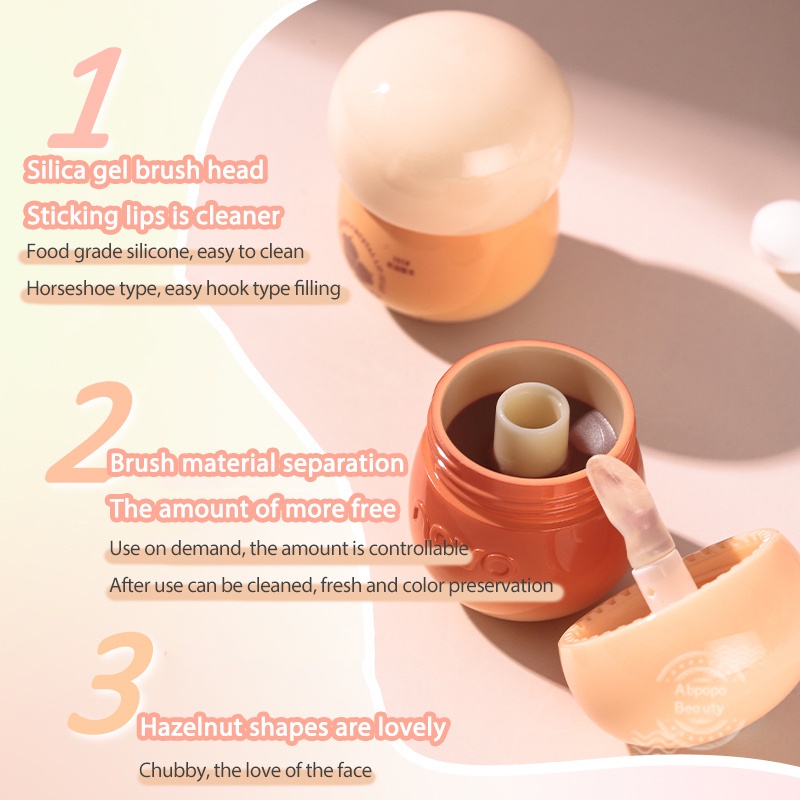 Son bóng NOVO dưỡng môi căng mọng không dính kháng nước 24H cao cấp trọng lượng 6g