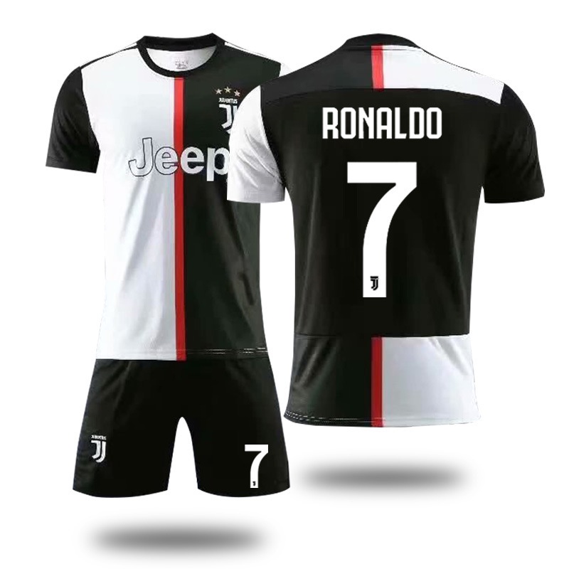 2019-2020 Bộ Quần Áo Bóng Đá Đội Juventus Mùa Giải Đồng Phục Đội Luo 7 C Luo 7 C Chất Lượng Cao