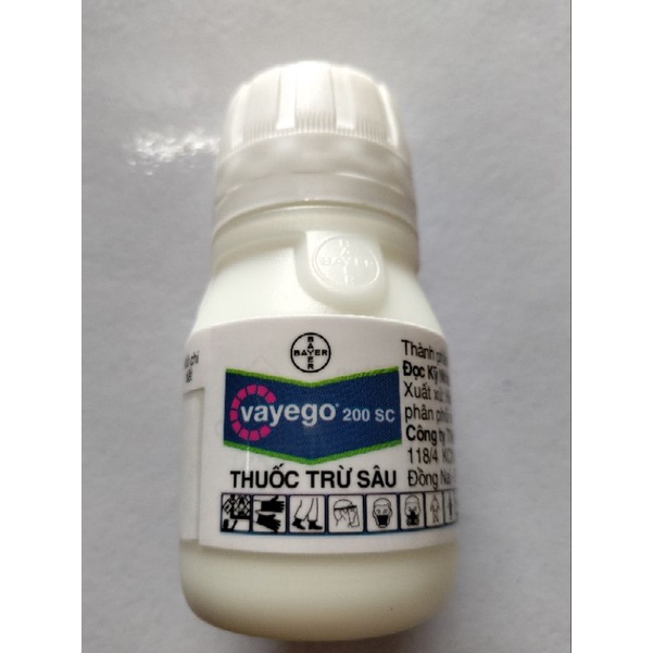 Vayego 200sc, 50ml, hiệu quả trên sâu xanh da láng, sâu hành tím