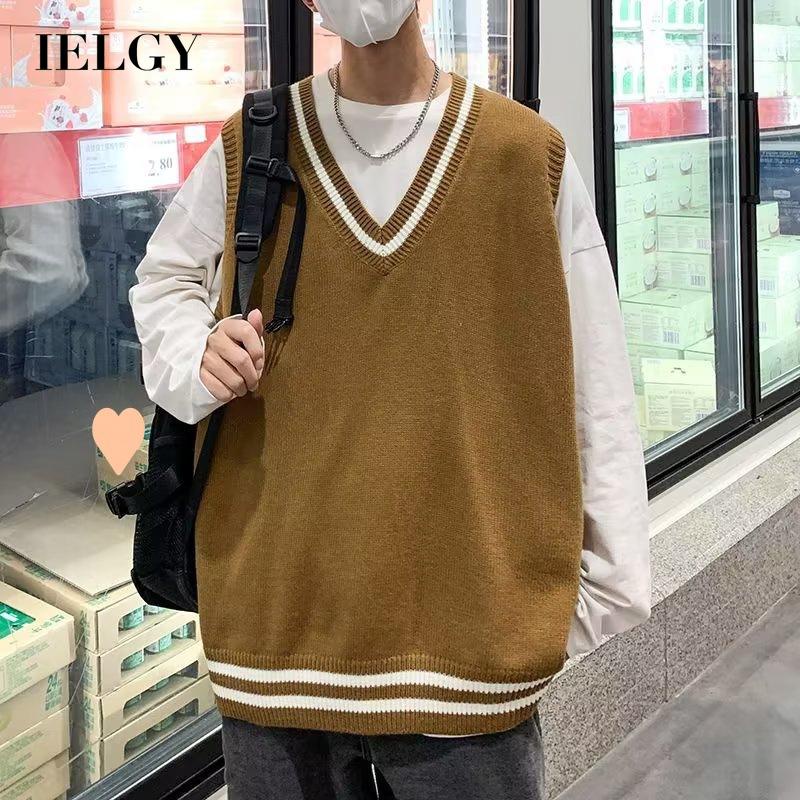 Áo sweater Sát Nách Dáng Rộng Kiểu retro Nhật Bản Cá Tính Cho Các Cặp Đôi