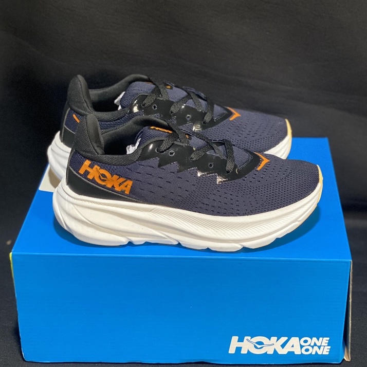 GIÀY THỂ THAO HOKA than cam- Siêu nhẹ, siêu êm, siêu bền, dùng tập gym