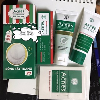Combo 5 món Acnes Chăm Sóc Da Mụn Thâm 25g ( mẫu thử chính hãng )