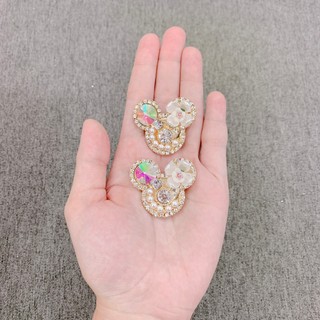 1 cặp charm mickey phụ kiện dép hvn