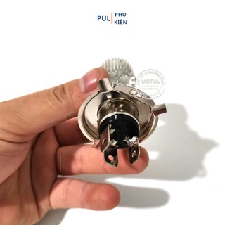 Đèn pha xe máy H4 6 tim ánh sáng trắng