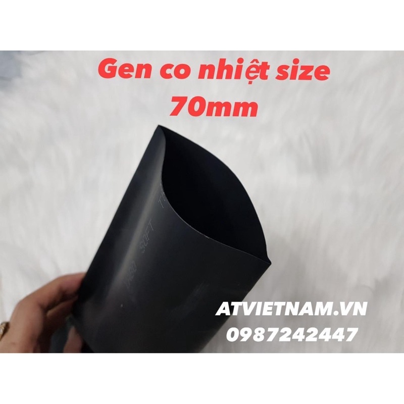 Gen co nhiệt size 70mm dùng bọc bi cầu 1.5mm