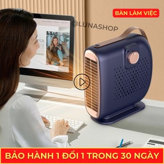 Máy sưởi, quạt sưởi nhiệt để bàn công suất 500w