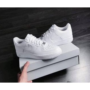 Giày Nike Trắng , AF1 JD1 Trắng Nam Nữ Full Box I199 Iggy Sneaker