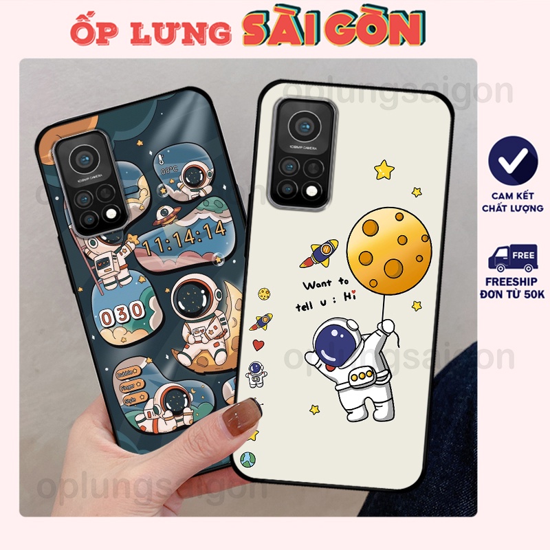 Ốp lưng Xiaomi Mi 10T Pro in hình phi hành gia vũ trụ cute, hottrend.