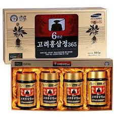Cao Hồng Sâm 6 Năm 365 Hộp 4 Hũ (240g X 4 Hũ)