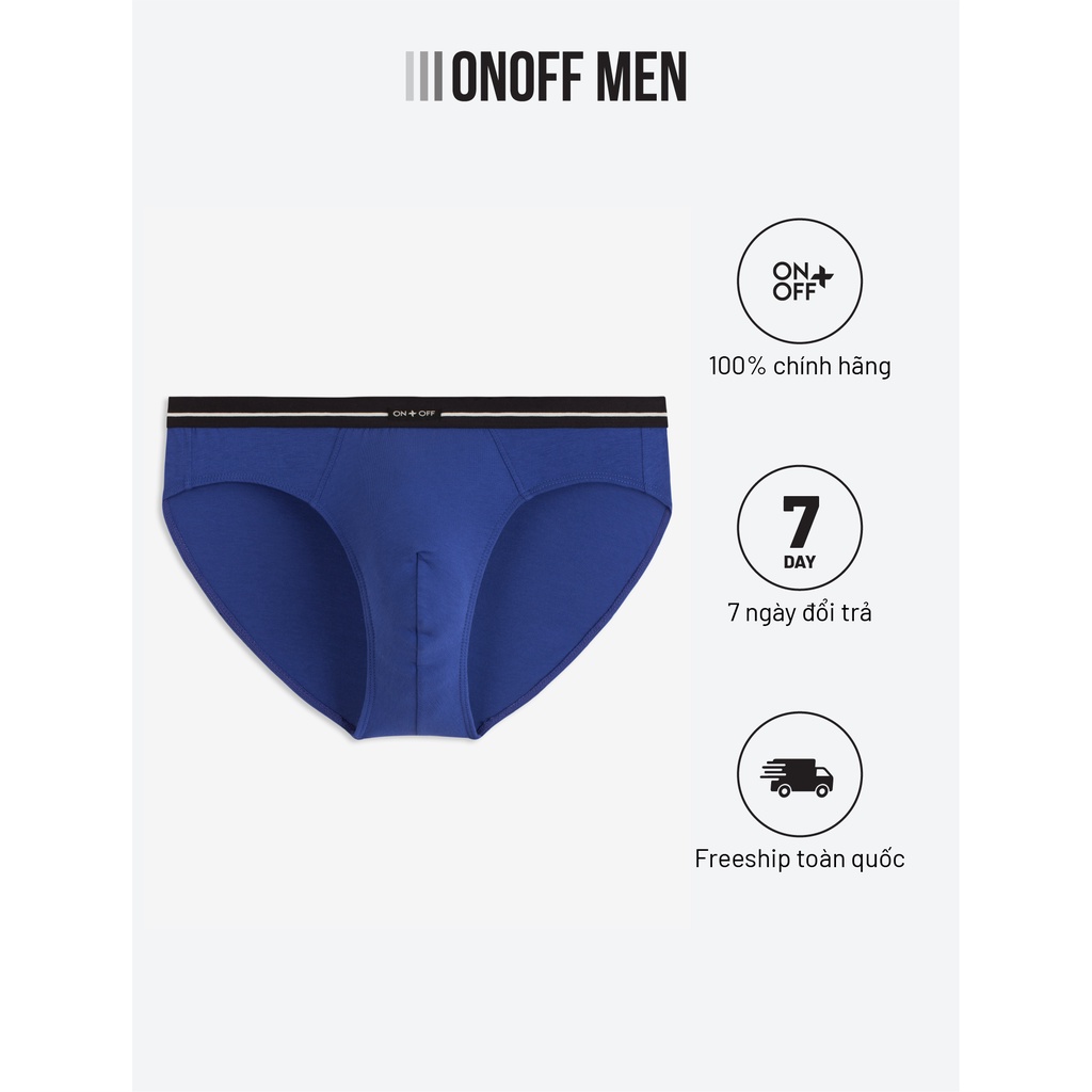 Quần lót nam dáng tam giác chất liệu cotton lưng chun mềm mại - ONOFF H17BU19244