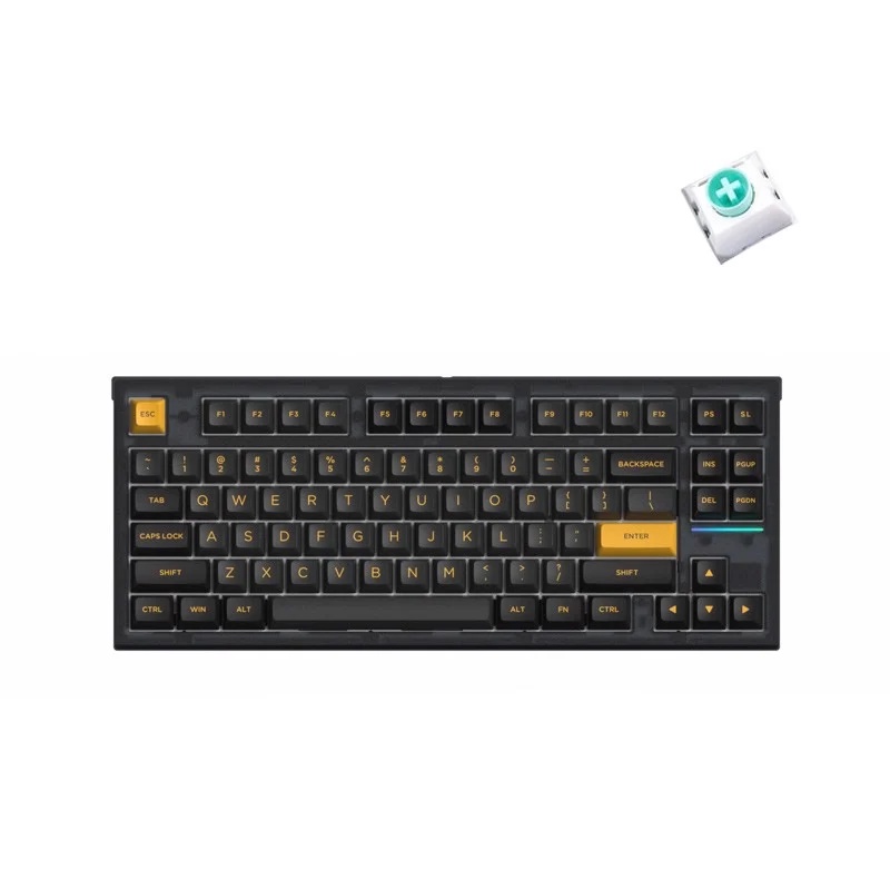 Bàn Phím Cơ Không Dây - FL-Esport FL750 SAM Polar Night - Wireless 2.4Ghz - Gasket Mount - LED RGB- Hotswap