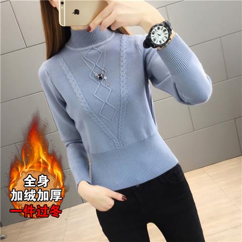 áo len nữ form rộng tăm cộc tay trễ vai mỏng cổ lọ áo khoác carigan thom browne local brand ngắn tay dày hàn quốc cột dây vạt chéo Áo len cổ lọ một nửa ôm dáng vừa vặn thời trang mới ấm áp dành cho nữ