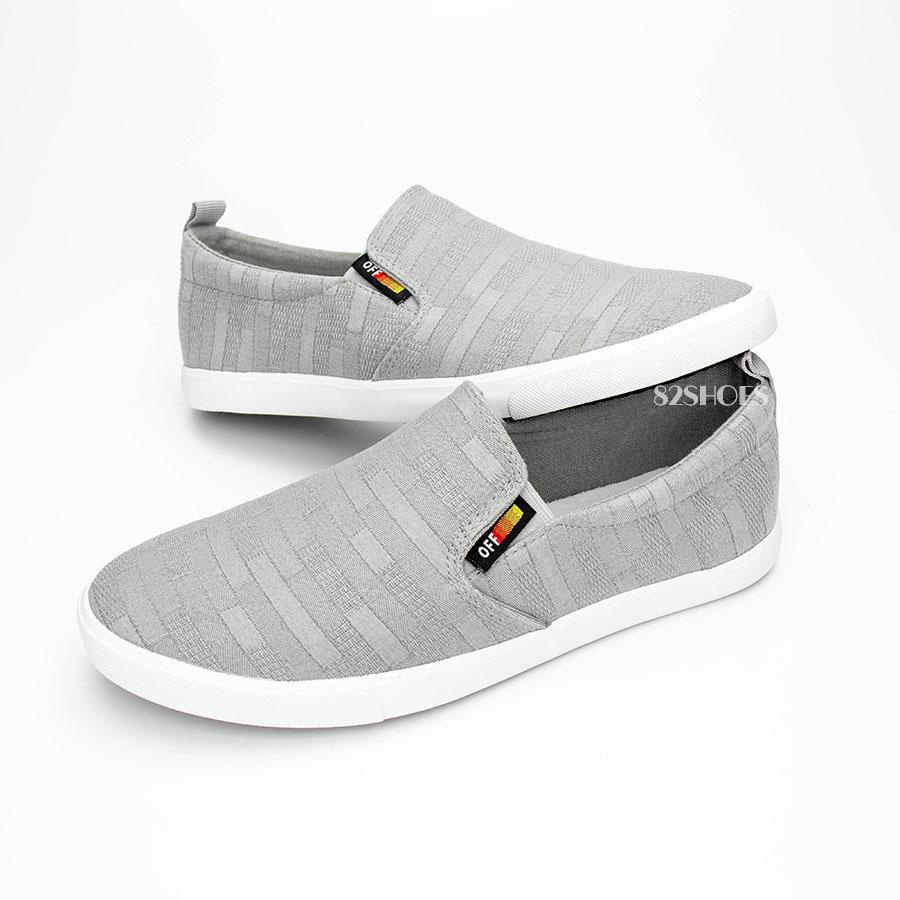 Giày lười nam - Slip on nam vải - Mã A6289