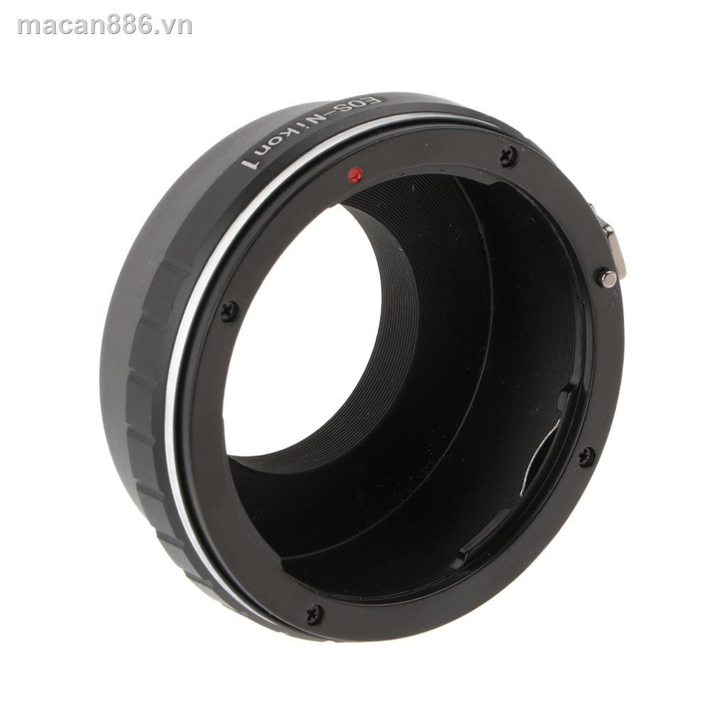 Vòng Nối Ống Kính Máy Ảnh Canon EOS EF EF EF S Sang Nikon 1 J1 V1 Màu Đen