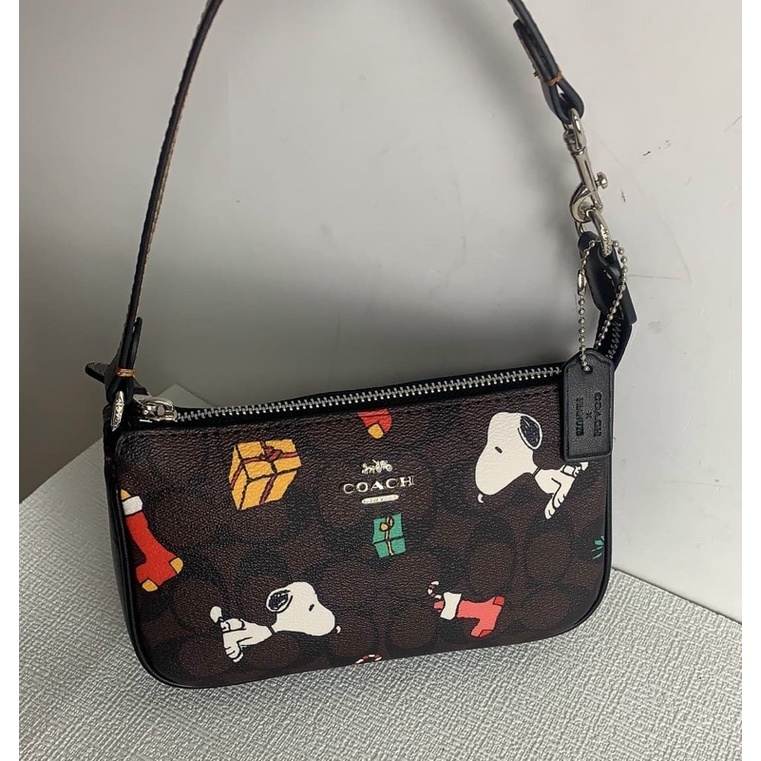 📛RẺ VÔ ĐỊCH📛TÚI COAH X PEANUTS NOLITA NỮ HOẠ TIẾT MỚI