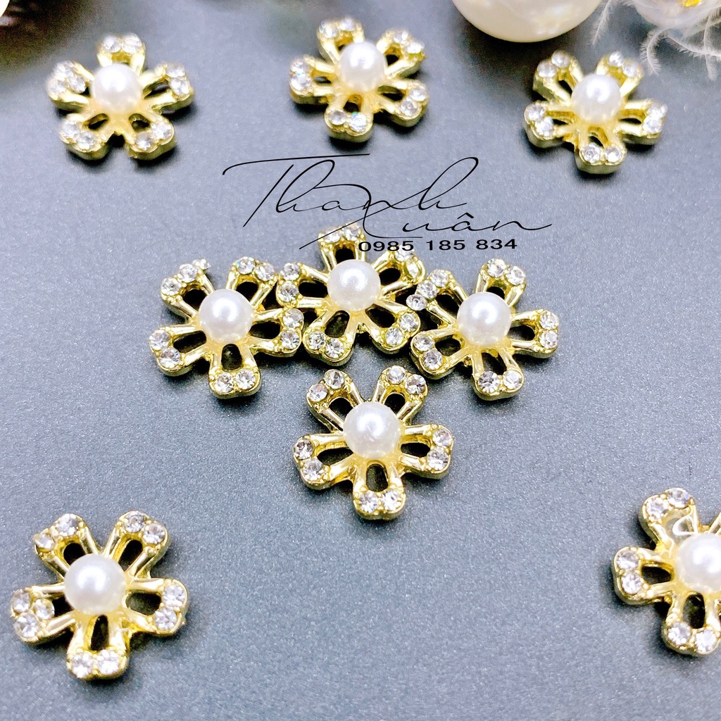 [charm nails] charm hoa đính ngọc cao cấp