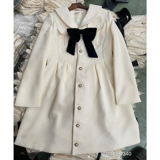 VÁY NỮ BOOSSTORE VÁY DẠ CỔ NƠ