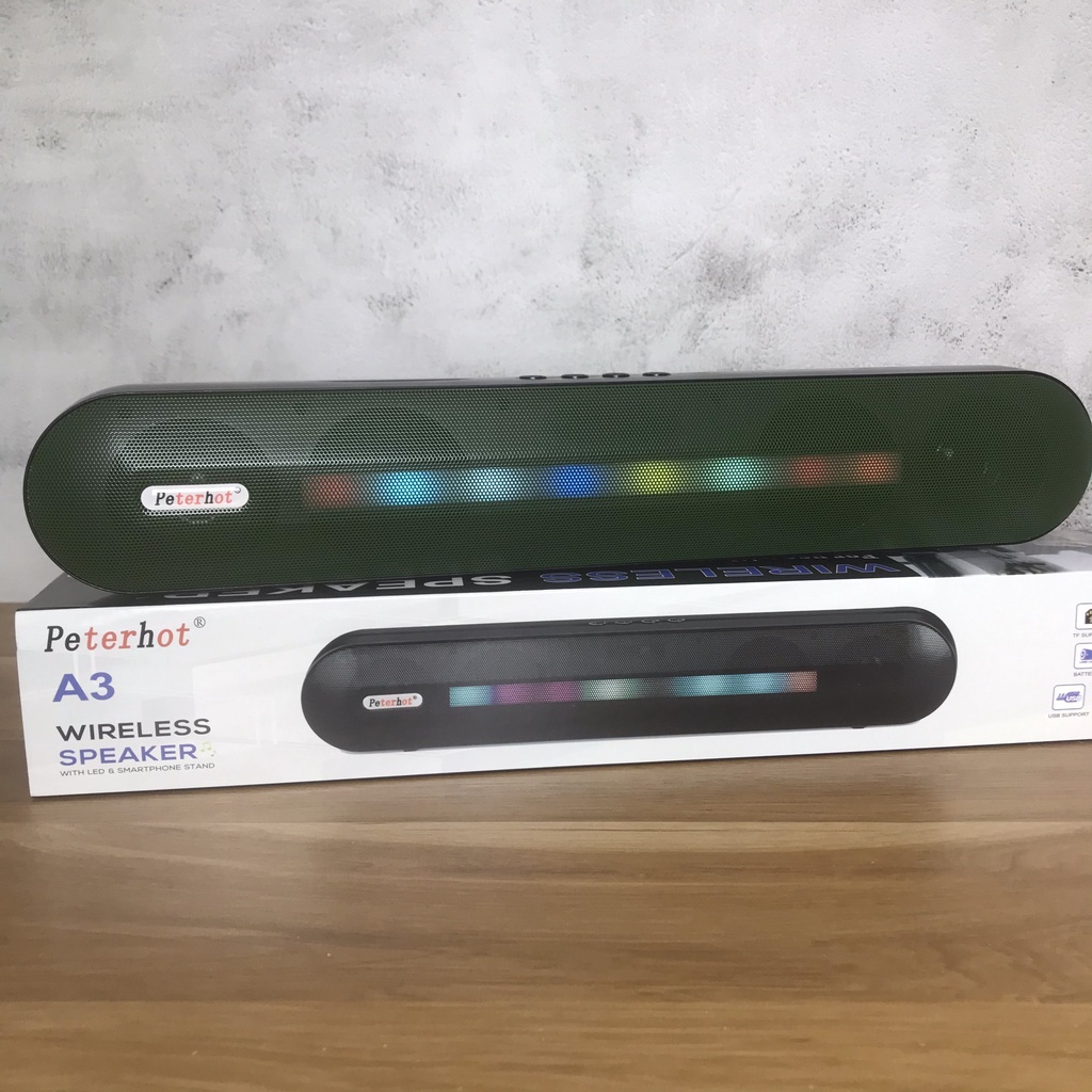 Loa bluetooth A3 mini mới nhất 2 loa Bass mạnh âm thanh đỉnh có kết nối máy tính Chính Hãng Vupa Tech