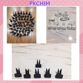Xiên chuối nhựa Pkchim xiên chuối chào mào,khuyên trắng, đen phụ kiện lồng chim