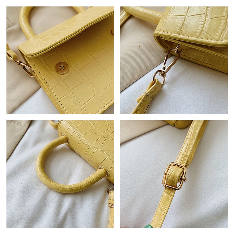 MISCHA Túi Đeo Chéo Vai Bằng Da PU Thời Trang Sành Điệu Cho Nữ