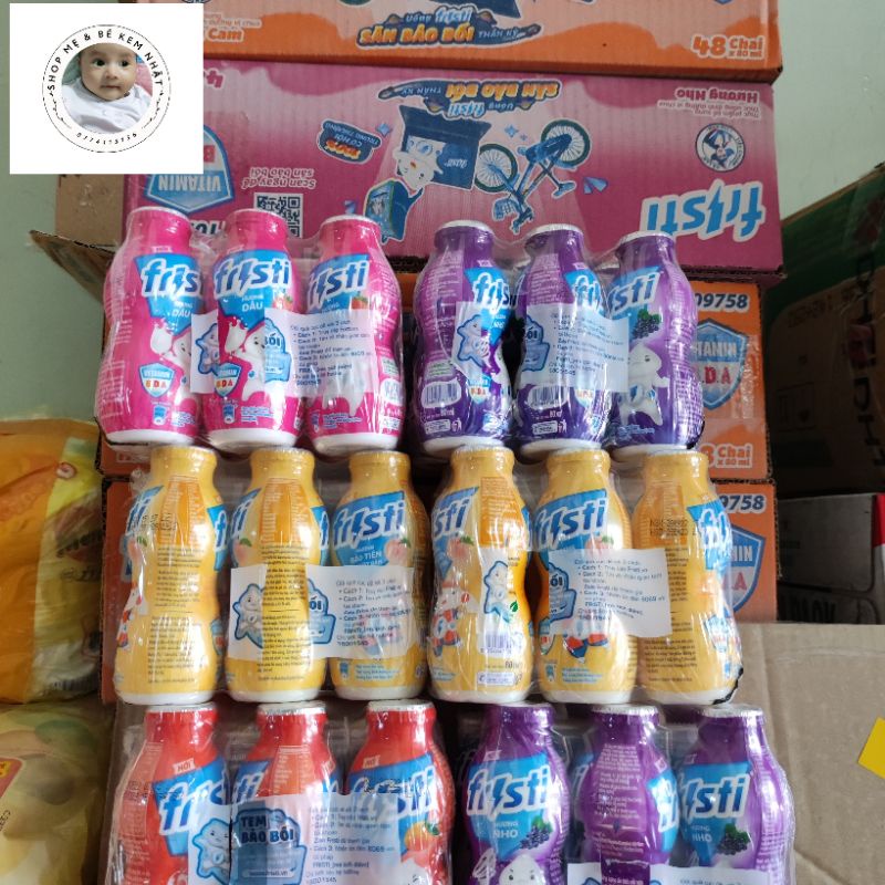 Lốc 6 chai sữa chua uống fristi đủ mùi 80ml ( Date 28/4/2023) - ShopKemNhat
