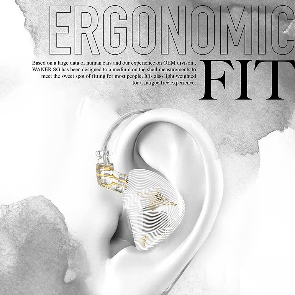 Tai Nghe Nhét Tai FAAEAL TANGZU WAN ER SG 10mm Âm Thanh HIFI N52 Chất Lượng Cao