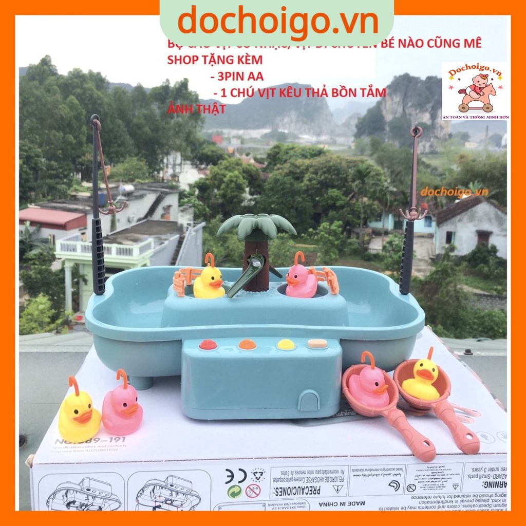 Đồ chơi câu vịt có nhạc cho bé đồ chơi phát triển trí tuệ giải trí vui nhộn cho trẻ em dochoigo.vn