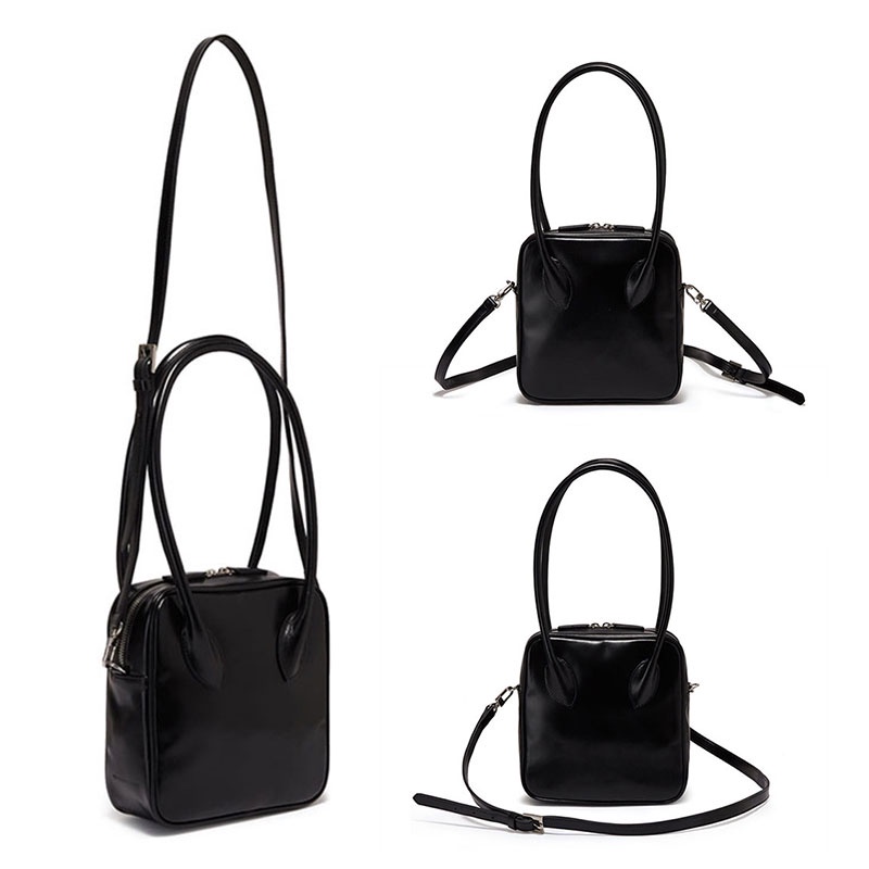 Túi xách tay YADOU da bóng dáng vuông kích thước lớn phong cách Hàn Quốc thời trang cao cấp dành cho nữ