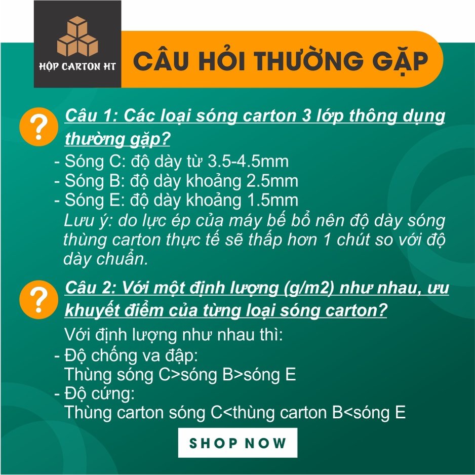 Combo 20 hộp carton đóng hàng phụ kiện, quần áo, thùng giấy carton 25x20x15 giá rẻ - Hộp carton HT