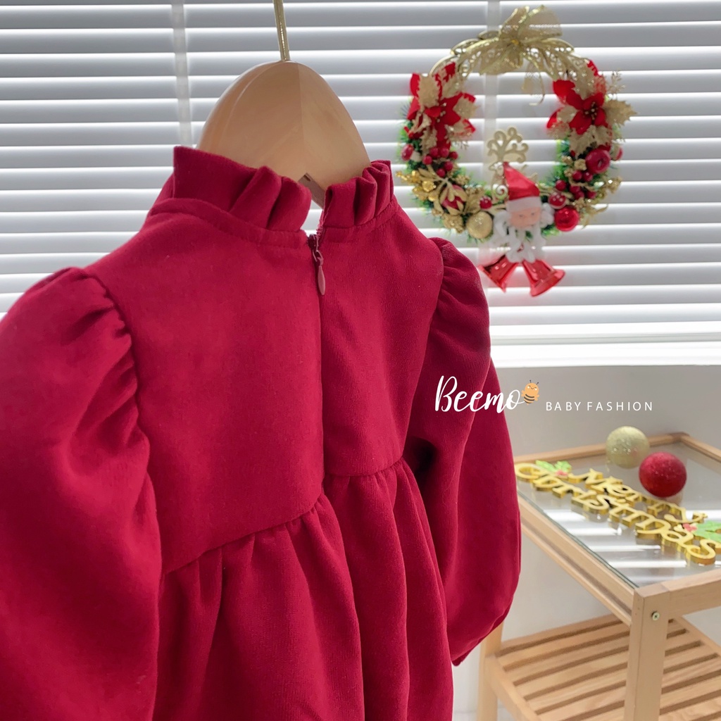 Đầm babydoll noel/tết cho bé gái