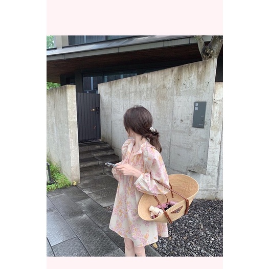 Đầm dập ly hoa phong cách tiểu thư thời trang nữ  hera MSP Z4