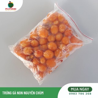 [Chỉ giao HN] - Trứng Gà Non Nguyên Chùm - Túi 1Kg Hút Chân Không