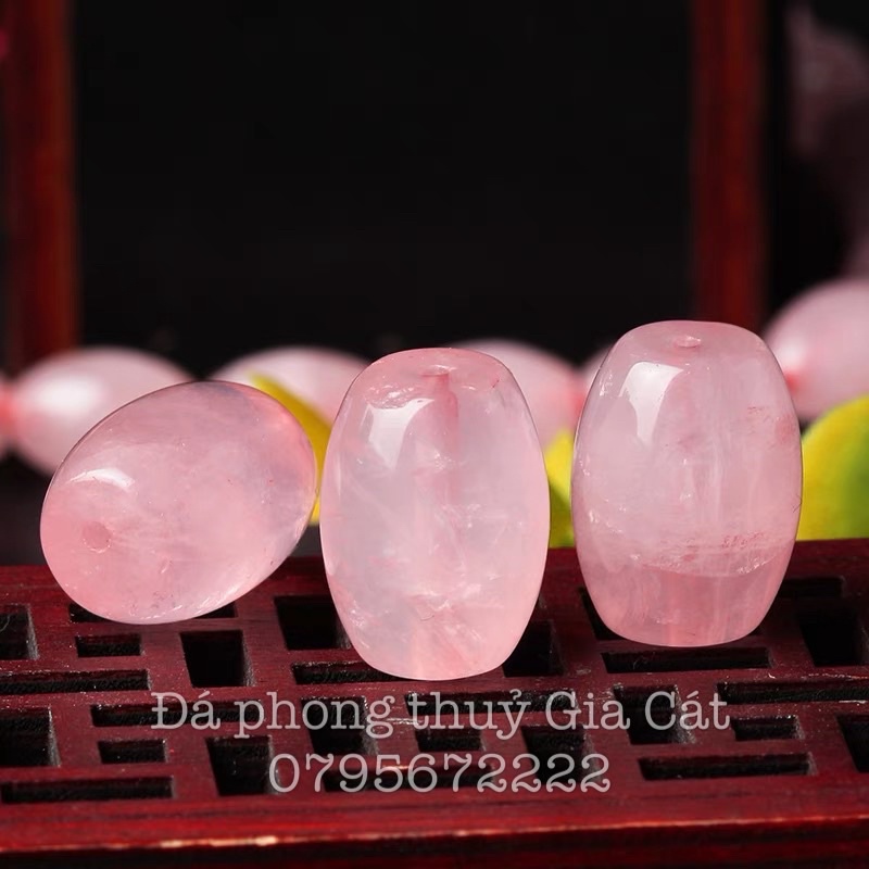 Lu thống đá thach anh hồng đẹp kiểm định