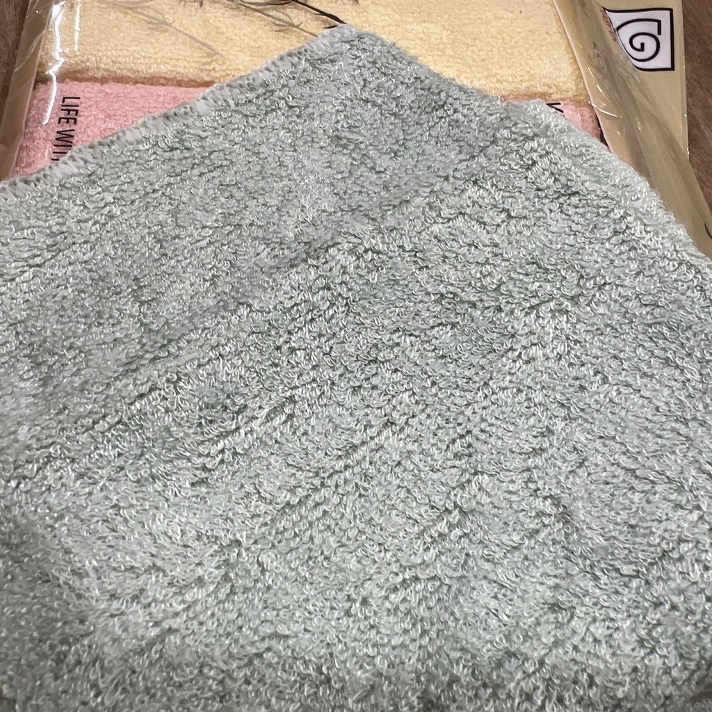 Combo 3 Khăn Mặt Trẻ Em Sợi Tre Bamboo 25x25cm