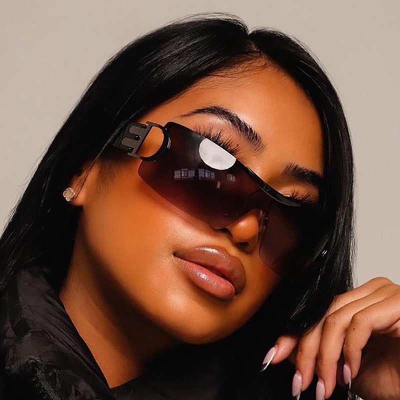 Kính Mát Không Viền Nhiều Màu Sắc Thời Trang 2023 Dành Cho Nam Và Nữ