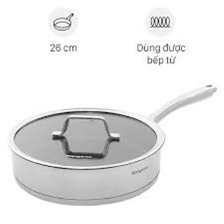 Chảo inox chống dính kangaroo size 26cm hàng chính hãng
