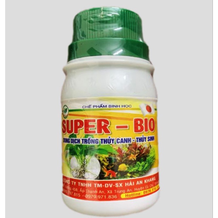Dung dịch thủy canh dưỡng cây thủy sinh Super Bio-Life 100ml nhập khẩu