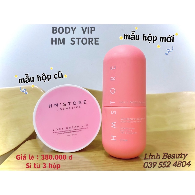 Kem BoDy Vip Cao Cấp HM STORE