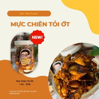 Mực chiên tỏi ớt